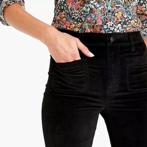 J.Crew Demi-Boot Crop Jean in Velvet, 27T - Picture 4 of 4
